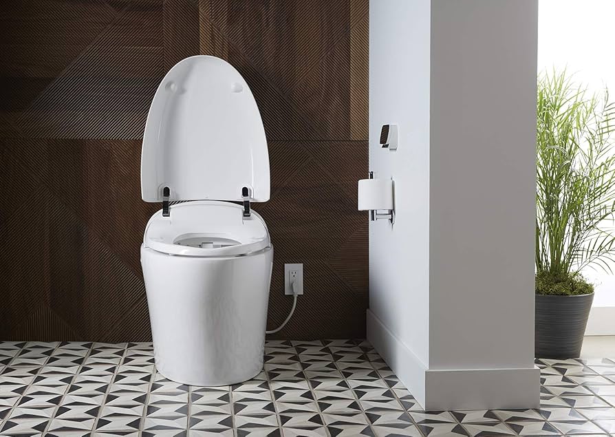 Lepton Magdee165 管理 M 0012 Karing 2.0™ Smart Toilet, Power Plug, S-Trap | 77780X | KOHLER